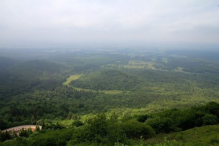 Panorama depuis la montée vers le Puy-de-Dôme