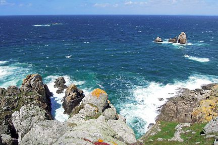 En bordure du GR 34 en Bretagne
