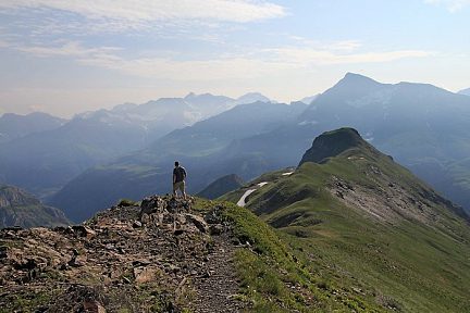 Pic de la Pahule depuis le pic de Tentes