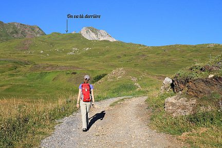 Départ de la rando vers le col du Pourteillou