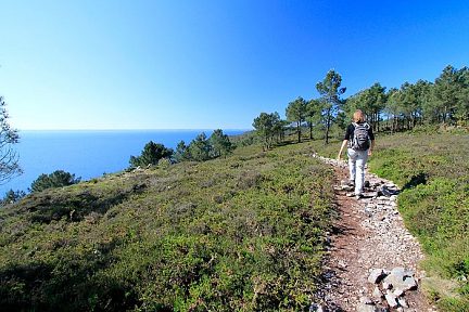 Randonnée au Cap de la Chèvre le long de la mer, Bretagne
