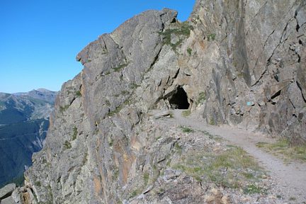 Chemin de l'énergie, borne 103 vers Rabuons, vue 2