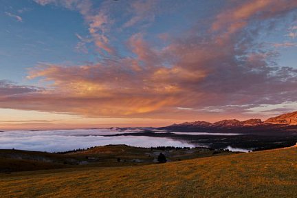 Depuis la montagne de Beure