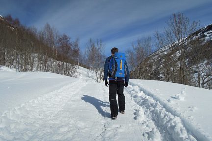 Rando enneigée dans le Cirque de Gavarnie