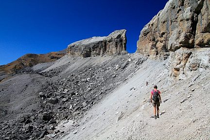 Vers la Brèche de Roland en Espagne