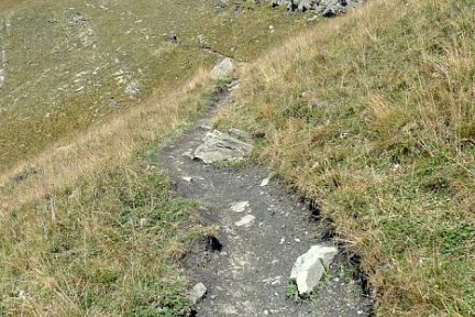 Montée au refuge du Goléon, Oisans