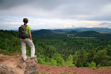 Point de vue depuis le Puy de la Vache