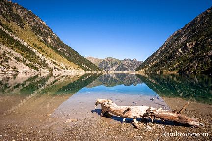 Lac de Gaube au mois de septembre 2007