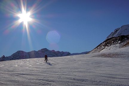 Sortie en raquettes direction le Col du Pourteillou