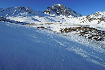 Direction le Col du Pourteillou en raquettes