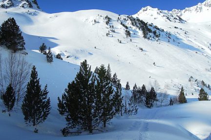 Sortie en raquettes au dessus de la station de Barèges