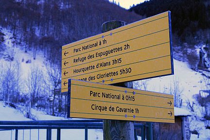 Le panneau de la bifurcation