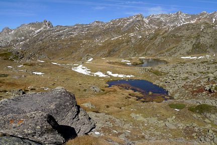 Rando aux lacs Long et Rond, vallée de la Clarée, Cerces