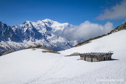 Cabane à côté du refuge du Lac Blanc