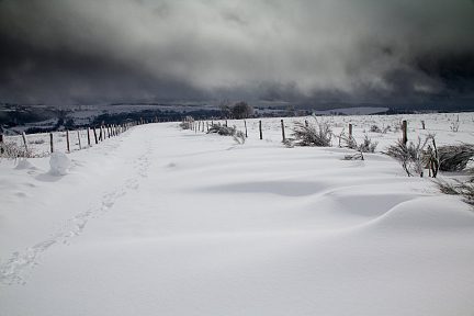 Balade dans la neige en Aveyron - 4