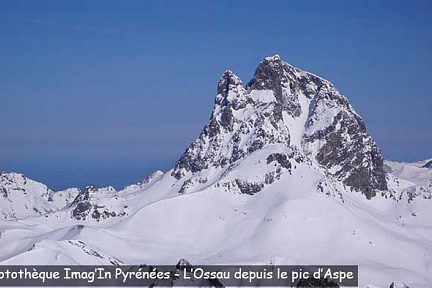 L'Ossau depuis le pic Anayet