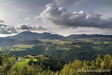 Paysage dans le Puy-de-Dôme