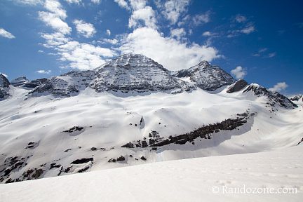 Taillon et Gabiétous depuis le col de Tentes