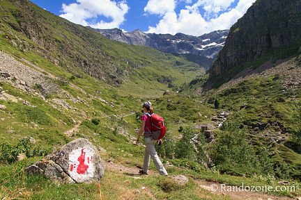 Nous entrons dans le Parc National des Pyrénées