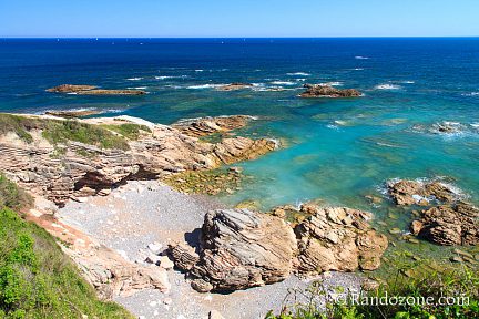 Sur le sentier du littoral dans le Pays-Basque