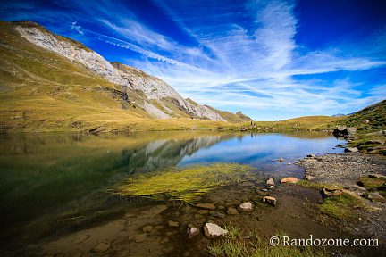 Reflets dans le lac des Especières