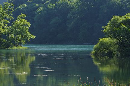 Lac de Castet un matin de printemps