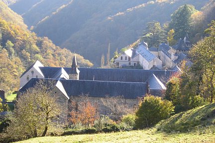 Vue de l'abbaye