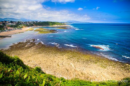 Randonnée le long de la côte Basque
