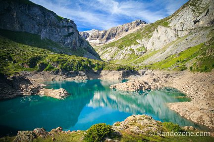 Lac des Gloriettes et cirque d'Estaubé