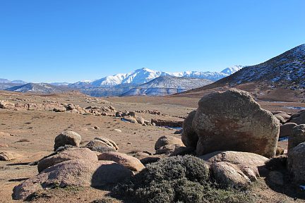 Vallée d'Azgoura (Marrakech) - vue 1