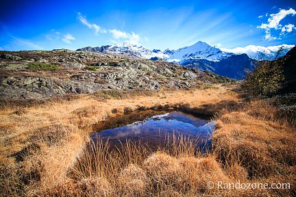 Reflet sur le plateau de Saugué