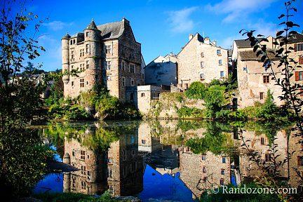 Reflets sur le Lot à Espalion