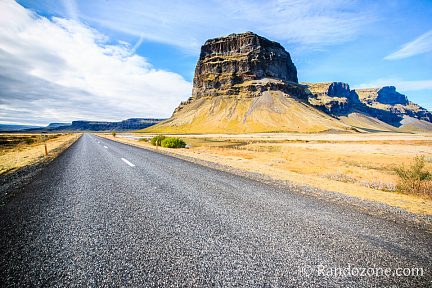 Sur la route en Islande
