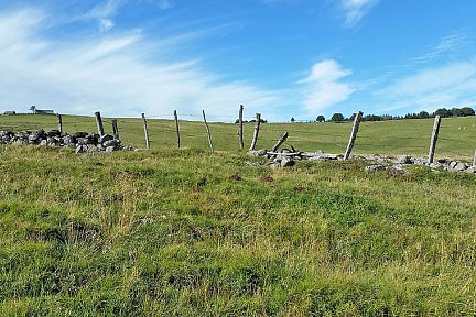 Barrière sur l'Aubrac