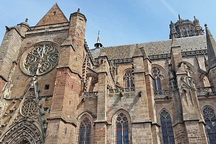 Cathédrale de Rodez, extérieur