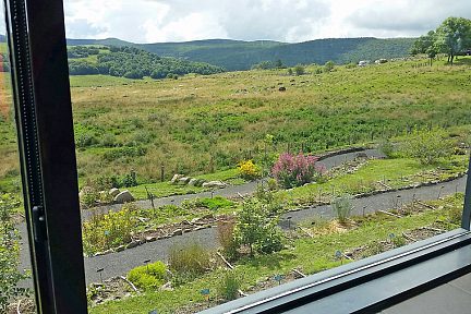 Vue depuis la Maison de l'Aubrac