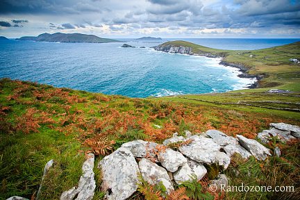 Paysage côtier sur la Wild Atlantic Way