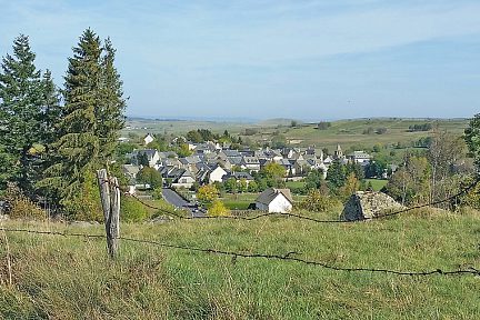 Nasbinals, joli village de Lozère