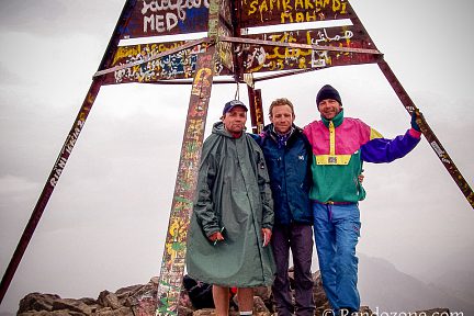 Au sommet du Toubkal