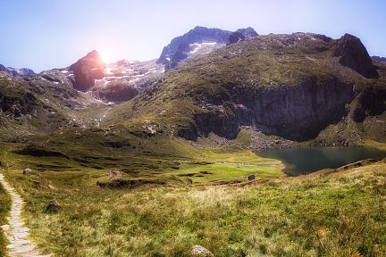 Lac d'Espingo, un endroit magnifique