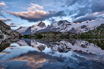 Lac Lérié et la Meije
