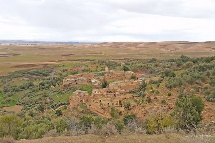 Très joli village non loin de Marrakech