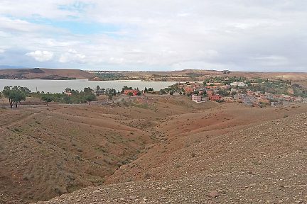 Aguergour et barrage Lalla Takerkoust