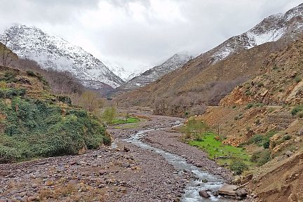 Vallée où se trouve Imlil