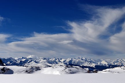 Depuis l'étang d'Appy