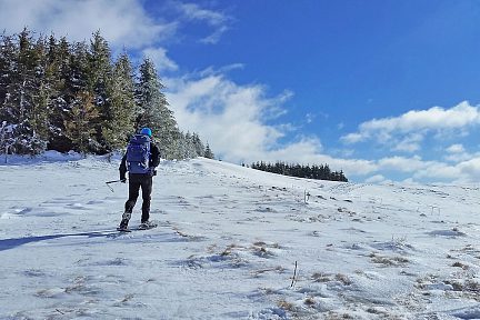 Randonnée raquettes en Lozère