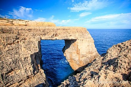 Arche naturelle sur l'île de Gozo