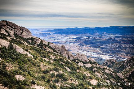Dans la vallée vers Barcelone