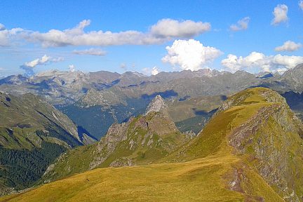 Depuis le Pic d'Ayous la vue est extra !