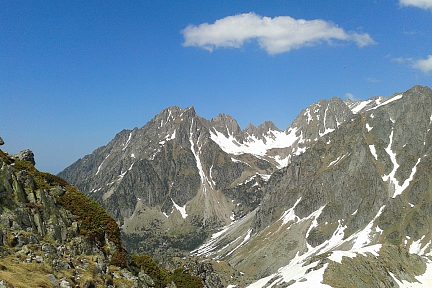 Sur la randonnée du tour des lacs